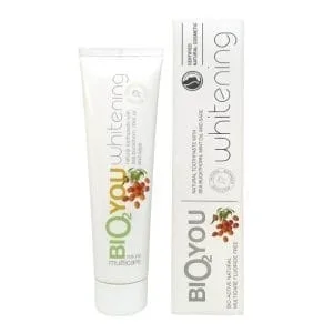Bio2You dabīga balinoša zobu pasta ar piparmētras eļļu un salvijas ekstraktu