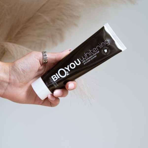 Bio2You whitenig toothpaste with activated charcoal
