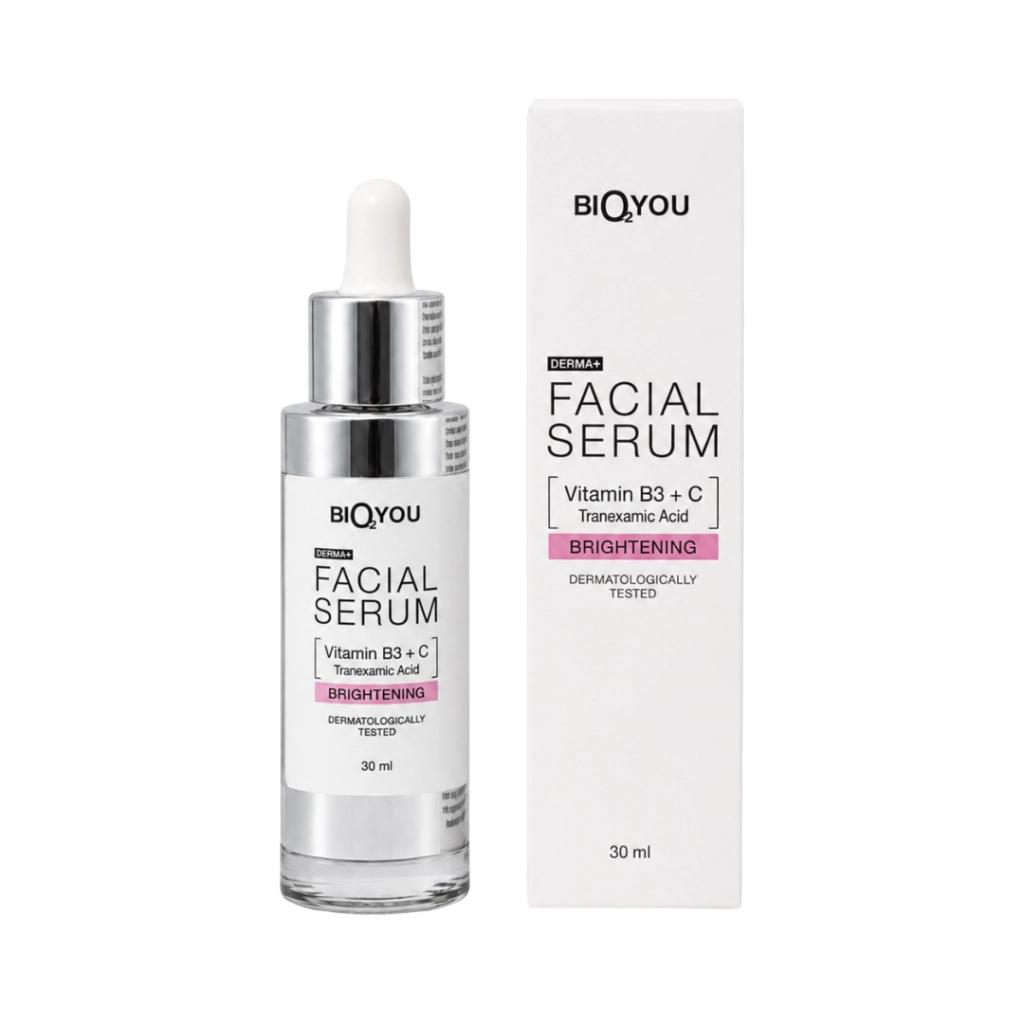 Bio2you derma+ izgaismojošs sejas serums