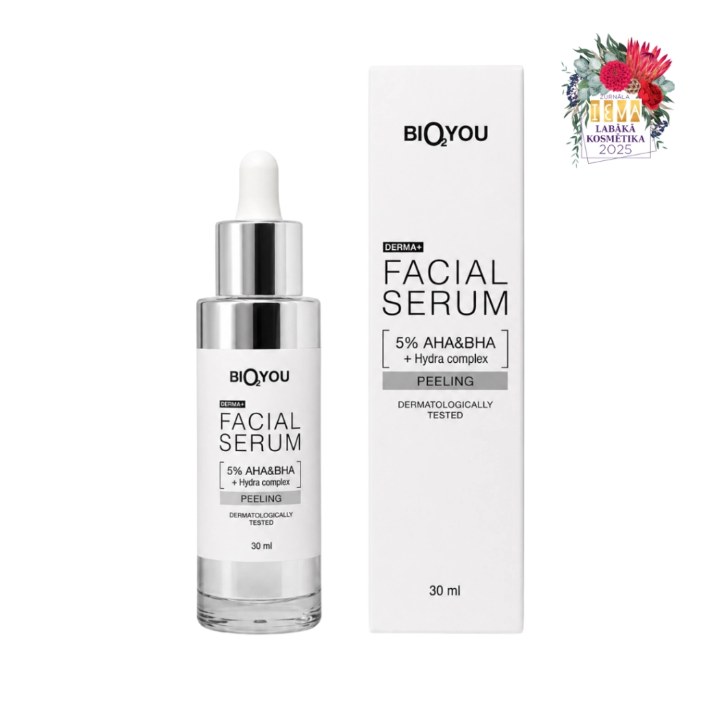 bio2you derma+ sejas pīlings serums
