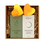 Gift Set — Hyaluronic Acid Face Serum, Collagen Face Cream, Heart-Shaped Soaps - Image 3