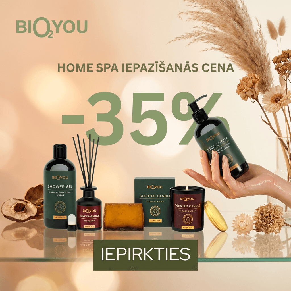 Spa products with discount promotion