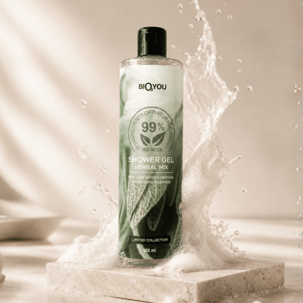Shower Gel Herbal Mix, 380 ml - Image 2