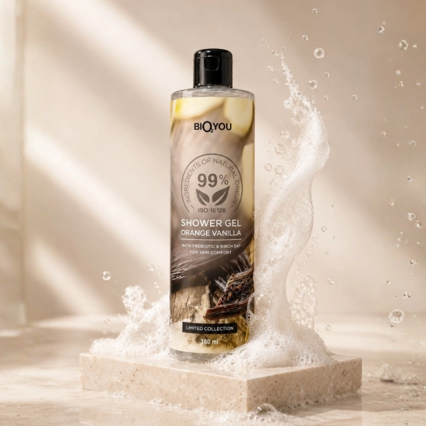 Dušas želeja Orange Vanilla, 380 ml - Image 2