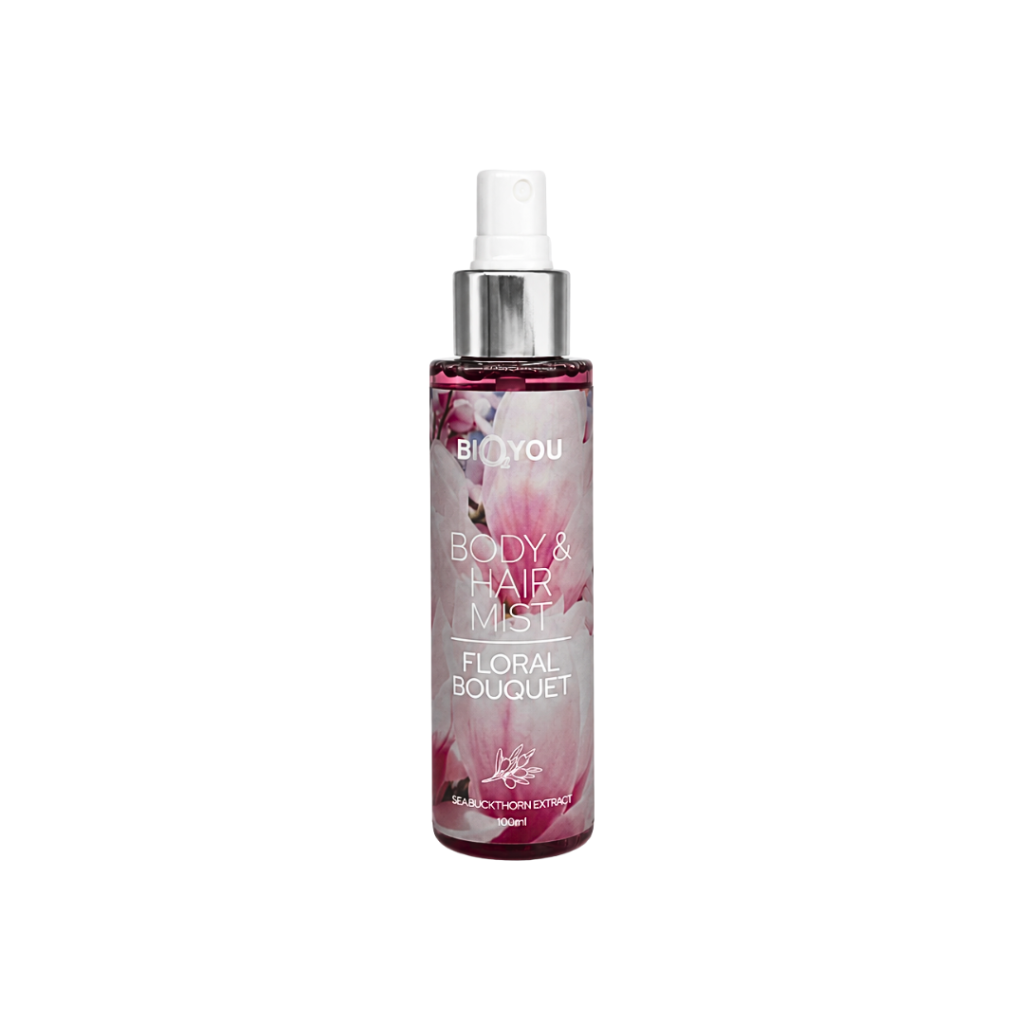 bio2you ķermeņa sprejs floral bouqet 100ml