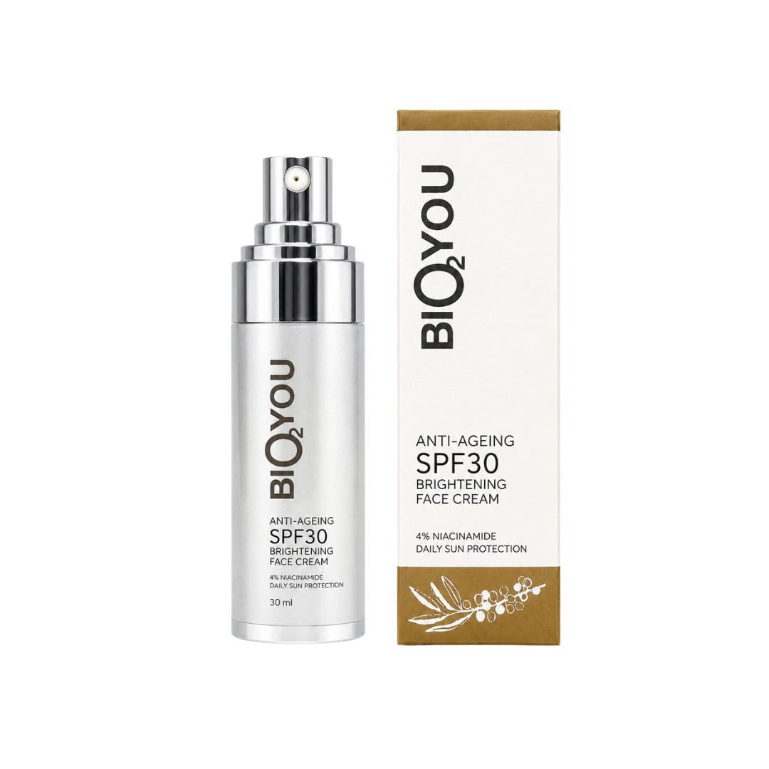 bio2you-anti-age-spf30-izgaismojoss-sejas-krems-30ml Anti-Ageing SPF30 krēms ar 5% niacinamīdu, 30ml - Image 1